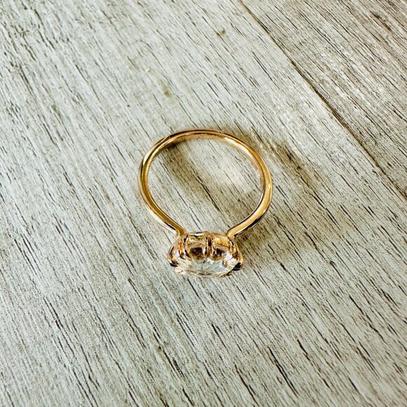 Frank Darling | Billie No. 6 | 18k Rose Gold and Lab Created Diamond Ring - Picture 11 of 13